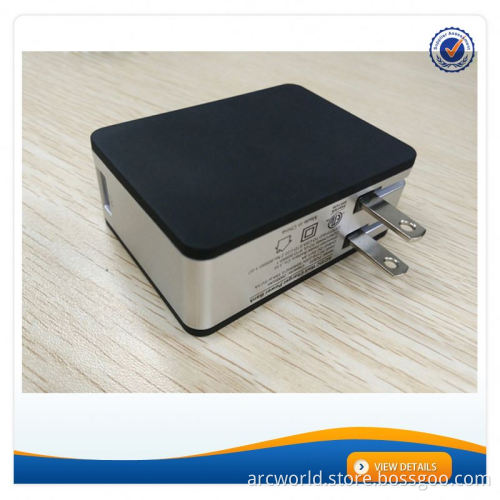 AWC713 portable wireless charger with AC plug super fast mobile phone charger 2600mAh power bank with AC Plug